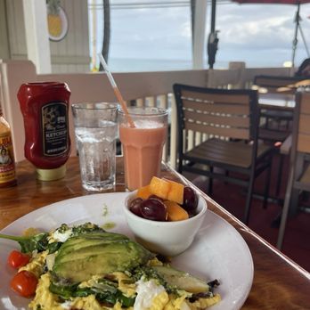 Island Lava Java - Vegetarian omelette, not very good - American Near Me - Kailua Kona, Hawaii Island Lava Java - Vegetarian omelette, not very good - American Near Me - Kailua Kona, Hawaii