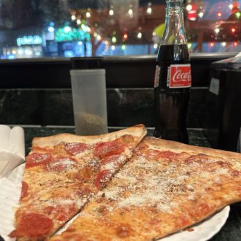 Joe's Pizza - One slice pepperoni, one slice cheese - Pizza Near Me - Brooklyn, New York Joe's Pizza - One slice pepperoni, one slice cheese - Pizza Near Me - Brooklyn, New York