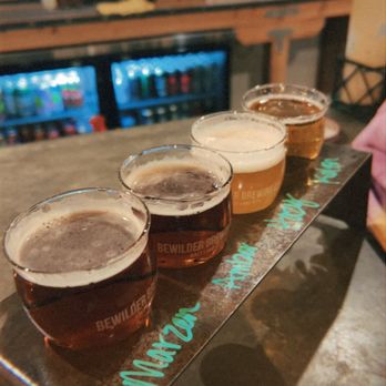 Bewilder Brewing - Beer Flight - Pubs Near Me - Salt Lake City, Utah