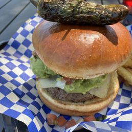 Guacamole Explosion Burger