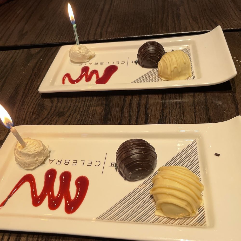 Cooper’s Hawk Winery & Restaurant - Birthday desserts - Seafood Near Me - Alpharetta, Georgia