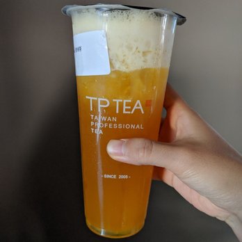 TP Tea - Passionfruit Green Tea. Too sweet for me - Bubble Tea Near Me - Cupertino, California