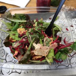 Juice Bar - Super fresh and healthy gluten-free super salad!  YUM
