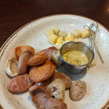 Old Stein Inn - Sausage & cheese plate appetizer. - German Near Me - Edgewater, Maryland