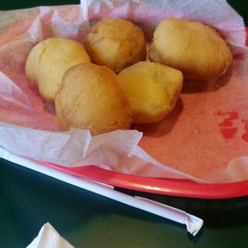 Lufkin Bar B Q - Deep fried dinner rolls - Barbeque Near Me - Lufkin, Texas
