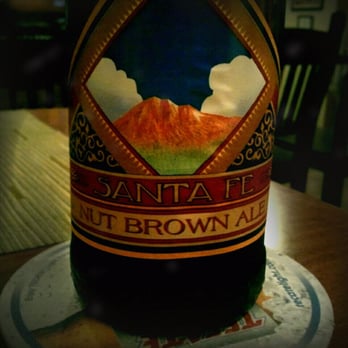 The Artesian Restaurant - Lovely label on the Santa Fe Nut Brown Ale. - Wine Bars Near Me - Ojo Caliente, New Mexico