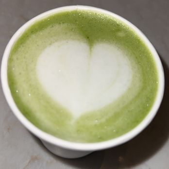 Xulo Coffee Bar - matcha latte w a pump of vanilla - Coffee & Tea Near Me - Elk Grove, California Xulo Coffee Bar - matcha latte w a pump of vanilla - Coffee & Tea Near Me - Elk Grove, California