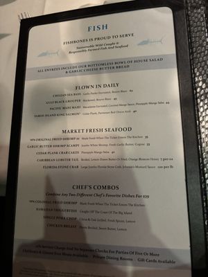 Menu photo 7 FishBones Lake Mary, FL
