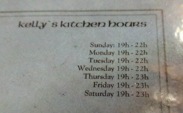 Menu photo 1 The Kelly's Irish Pub Lyon, 69
