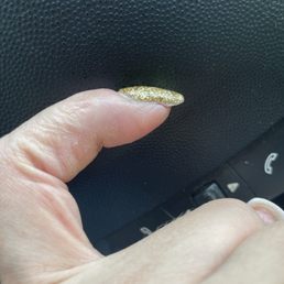 Nail wasn't filed right Nail wasn't filed right