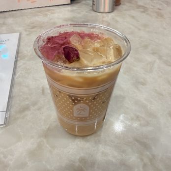Laymoon Cafe - Cardamom Rose Latte - Coffee & Tea Near Me - Tempe, Arizona Laymoon Cafe - Cardamom Rose Latte - Coffee & Tea Near Me - Tempe, Arizona