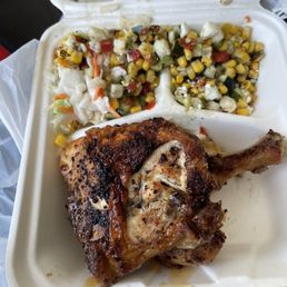 two piece chicken dinner (fried) with 2 sides two piece chicken dinner (fried) with 2 sides