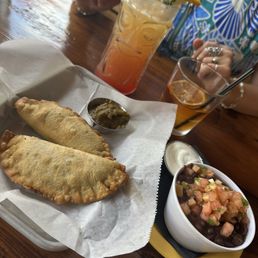 2 Classic Empanadas (vegetarian)