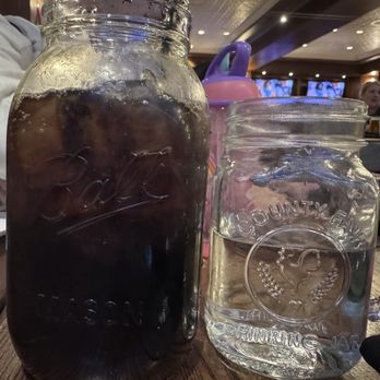 Cutthroats Saloon - Cute jar for drinks - American Near Me - Incline Village, Nevada