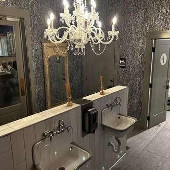 Hook & Barrel - I appreciate the private bathrooms with public hand sinks! - Seafood Near Me - Myrtle Beach, South Carolina