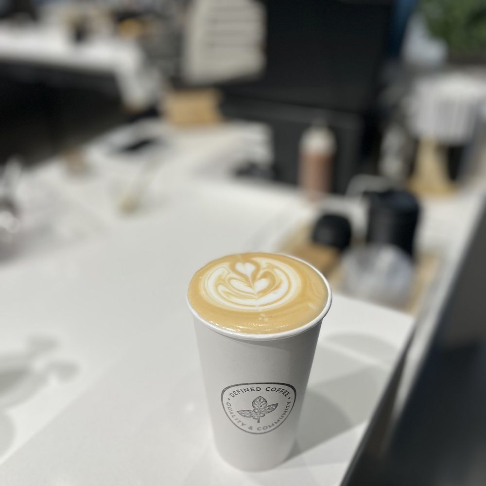 Defined Coffee - a cup of coffee on a counter - Coffee & Tea Near Me - Denver, North Carolina Defined Coffee - a cup of coffee on a counter - Coffee & Tea Near Me - Denver, North Carolina