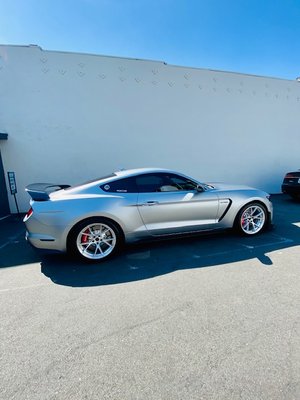 2020 Ford Mustang Shelby - #1 Showroom Hand Wash
100% Hand Wash | Wheel Bright | Interior Vacuum | Tire Dressing | Spot Free Rinse | Wipe & Shine UV Protectant
(Recommended weekly. Our service time varies based on the current condition of the vehicle. We estimate it can take 1-1.5 Hours) 2020 Ford Mustang Shelby - #1 Showroom Hand Wash
100% Hand Wash | Wheel Bright | Interior Vacuum | Tire Dressing | Spot Free Rinse | Wipe & Shine UV Protectant
(Recommended weekly. Our service time varies based on the current condition of the vehicle. We estimate it can take 1-1.5 Hours)
