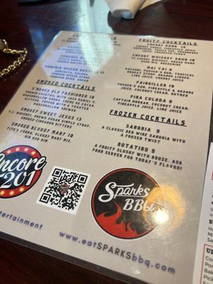 Menu photo 1 Sparks BBQ Traverse City, MI Menu photo 1 Sparks BBQ Traverse City, MI