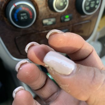 Ruby Nails - Product left on my skin, product applied very messy - Nail Salons Near Me - Dearborn, Michigan
