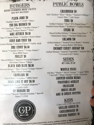 Menu photo 4 The General Public Suffolk, VA Menu photo 4 The General Public Suffolk, VA