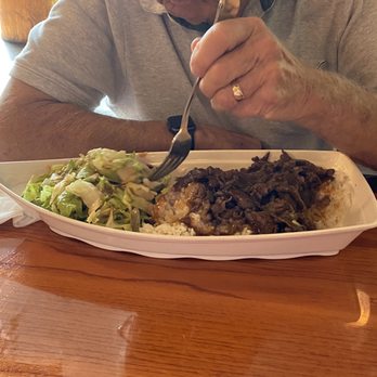 Ginger Boat - Chicken teriyaki with rice and salad - Asian Fusion Near Me - Bellingham, Washington Ginger Boat - Chicken teriyaki with rice and salad - Asian Fusion Near Me - Bellingham, Washington