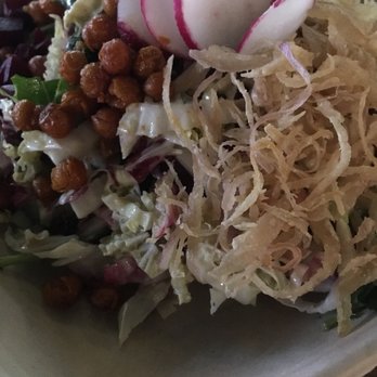 Chefs Hall - Mediterranean salad from bar Reyna - Food Court Near Me - Toronto, Ontario