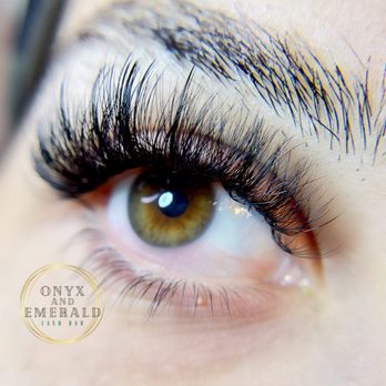 Onyx and Emerald Lash Bar - Volume set - Eyelash Service Near Me - Tyler, Texas