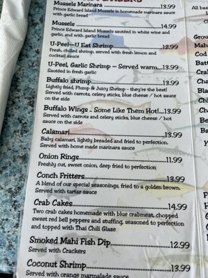 Menu photo 4 Casey Key Fish House Osprey, FL Menu photo 4 Casey Key Fish House Osprey, FL