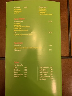 Menu photo 7 L.A Sushi Suwanee, GA