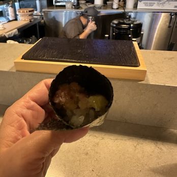 Omakase OSUKAA LIC - Toro hand roll - Japanese Near Me - Long Island City, New York