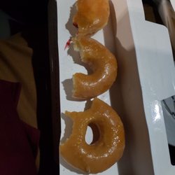 Krispy Kreme - The unfinished aftermath. Not that great tonight. Tomorrow will be better.