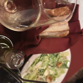 Baci Di Firenze - Bread Basket and Insalata alla Cesare - Italian Near Me - Anaheim, California