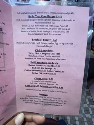 Menu photo 1 Clover Grill New Orleans, LA