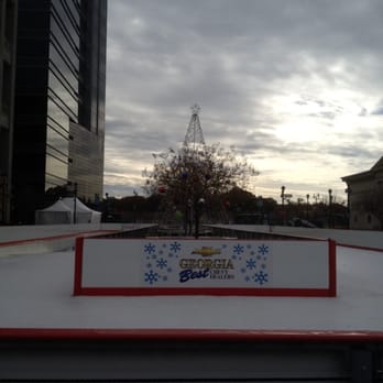 Atlantic Station - Ice skating rink was set up today. I'm looking forward to this when it opens! - Shopping Centers Near Me - Atlanta, Georgia