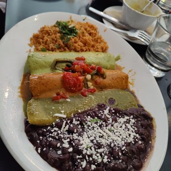Cha Cha's Latin Kitchen - Three kind Enchilada really yummy and good price. - Mexican Near Me - Irvine, California