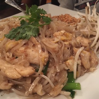 Bangkok Cuisine - Chicken pad Thai - Thai Near Me - Falmouth, Massachusetts
