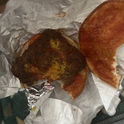 Wendy's - Dave's Single. cheese scraped off, pickle scrapped off (i could taste it)