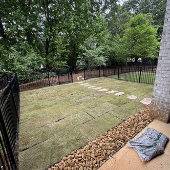 Southern Landscape & Construction - Another angle of finished product. - Landscaping Near Me - Norcross, Georgia