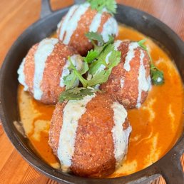Butter Chicken Arancini Butter Chicken Arancini