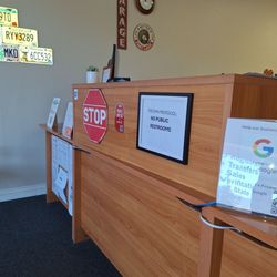 Cal Auto Registration - Front office