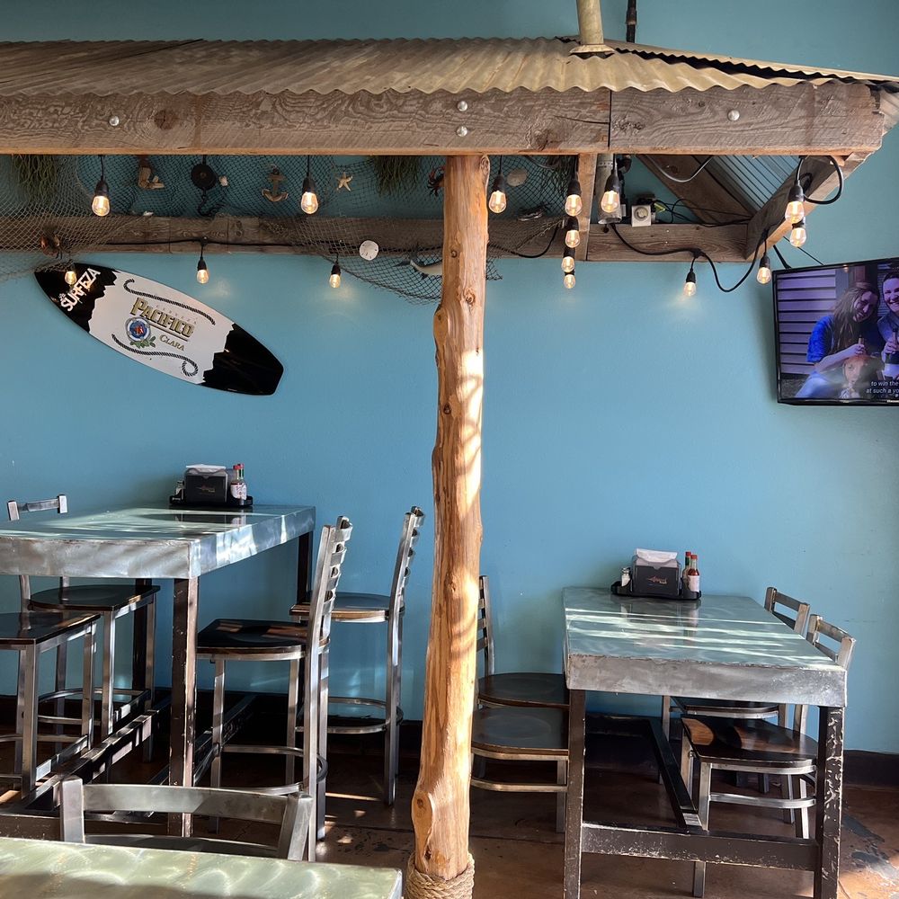 Bajas Catch Fresh Grill - a surfboard on the wall - Mexican Near Me - Temecula, California Bajas Catch Fresh Grill - a surfboard on the wall - Mexican Near Me - Temecula, California