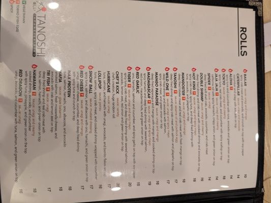 Menu photo 5 Tanoshi Japanese Bistro Walnut Creek, CA