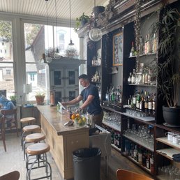 Bar area