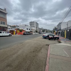 Dr. Juan Galván Machado - Main Street view office is on the right side in front of this red curb on the corner