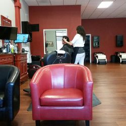 Keene Cuts Hair Salon - My dad getting a lovely cut