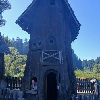 Shrine Drive Thru Tree - Landmarks & Historical Buildings Near Me - Meyers Flat, California