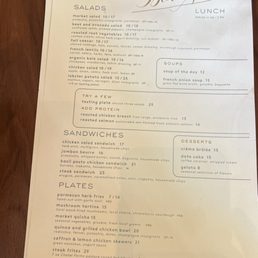 Menu Menu