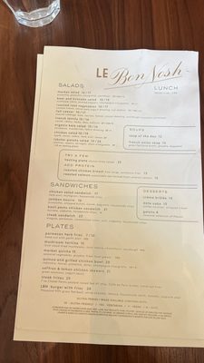Menu photo 1 Le Bon Nosh Atlanta, GA Menu photo 1 Le Bon Nosh Atlanta, GA