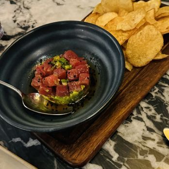 Alder & Ash - Ahi tuna tartare - Cocktail Bars Near Me - Seattle, Washington