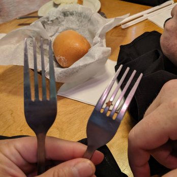Texas Roadhouse - Gross crusty food on unwashed fork - American Near Me - Taylor, Michigan Texas Roadhouse - Gross crusty food on unwashed fork - American Near Me - Taylor, Michigan